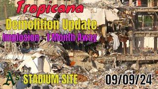 Tropicana Las Vegas Demolition Update 09 09 2024