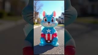 ‍️️️ What If… Superheroes Were Gummy Squirrels? #marvel #DC #Squirre #spiderman