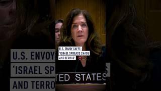 Oops! U.S. envoy to UN says Israel spreads ‘chaos and terror’