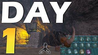 DUO Claiming Oil Cave Day 1 On A Fresh Wipe! | Ark PvP