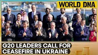 G20 Leaders Call For Ceasefire In Ukraine, West Asia | World DNA LIVE | International News | WION