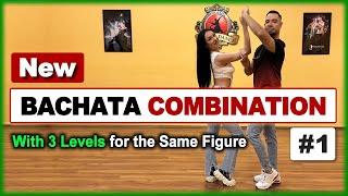  BACHATA FIGURE #1  FULL EXPLANATION with 3 Different Variations to Try (Easy, Interm & Advanced)