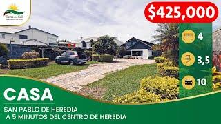 Propiedad de 1 546 m2 a la venta en San Pablo de Heredia