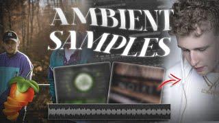 How To Make AMBIENT Samples Like Pvlace/CuBeatz | FL Studio Tutorial 2021