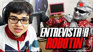 ROBOTIN ME VISITA a mi CASA y LO ENTREVISTO - Sacha Uzumaki