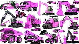 VARIOUS KIND OF CONSTRUCTION HEAVY EQUIPMENT OPERATOR | Excavator, Dump truck, Bulldozer, Loader