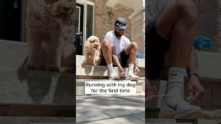 Running With My Dog For The First Time 