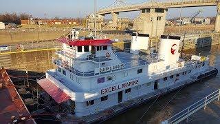 M/V Oliver C. Shearer at McAlpine locks