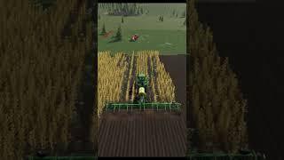 Satisfying Farming Simulator Plowing please like the video #shortsvideo #shorts #short