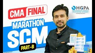 CMA FINALS | MARATHON | SCM (PART A) | HGPA | KAPIL TALREJA