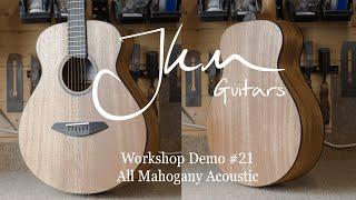 Workshop Demo #21: All Mahogany Acoustic Guitar