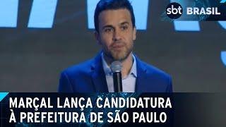 PRTB oficializa candidatura de Pablo Marçal à Prefeitura de SP | SBT Brasil (05/08/24)