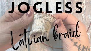 Jogless Join: Latvian, Vikkel, Lateral Braid Knit in the Round #knittingtutorial