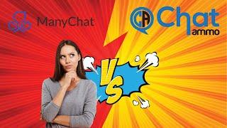 Manychat vs Chatammo |  best messenger marketing software