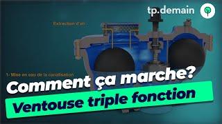 Eau Potable - Fonctionnement des ventouses triple fonction