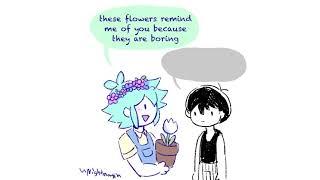 [OMORI comic dub - spoilers] flowers