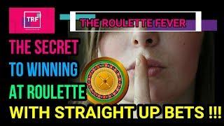  The Secret To Winning At Roulette With Straight Up Bets  The Roulette Fever 