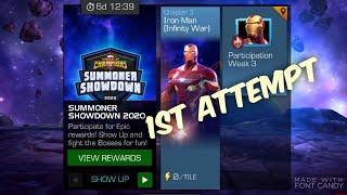 MCOC | Summoner Showdown | Show Up | Chapter 3 | Iron Man