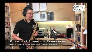 〈 Etude No.1 〉from 48 ETUDES / W.Ferling / Saxophone Classique 