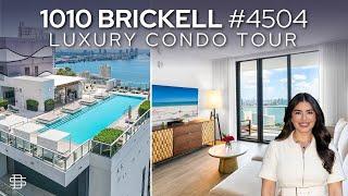 Luxury Living at 1010 Brickell | Stunning Bay & Skyline Views with Private Elevator