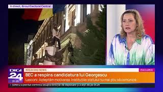 Președinta USR, Elena Lasconi, în direct la Digi24