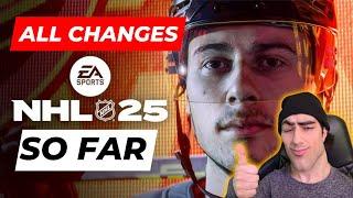 ALL CHANGES IN NHL 25 SO FAR! Reveal Trailer Breakdown