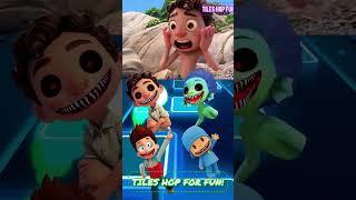 Pocoyo vs Luca vs Paw Patrol vs Oddbods x Coffin Dance | Tiles Hop #coffindance #tileshop