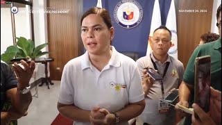 LIVE: VP SARA sinagot ang mga paratang ng mga TONGGRESSMAN