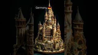 Asking AI to turn countries into cakes #shorts #aimidjourney