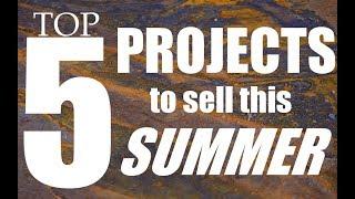 Top 5 Ways to Make Money as a Blacksmith This Summer // Blacksmith Projects to Sell