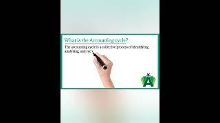 What is the Accounting cycle?