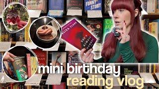 mini birthday reading vlog  #books #reading #bookrecommendations