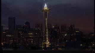 Seattle | Super Strong Wind & Rain Sounds | Fall Asleep Protected From the Weather Outside | 8Hrs