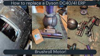 Dyson DC40/41/More Brushroll Motor Replacement how-to! Replace a burnt out motor for cheap