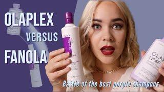 BATTLE OF THE BEST PURPLE SHAMPOOS: Olaplex vs. Fanola