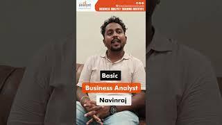 Business Analyst Training Institute - Testimonial #education #assuredplacement