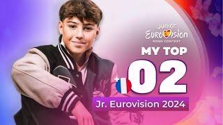 Junior Eurovision 2024 | My Top 2 (NEW: )