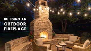 Building An Outdoor Fireplace (with tips from a professional mason!)