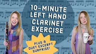 Left Hand Exercise: Stop “the Claw” Before it’s too Late! | Clarinets, Cats, & Coffee ️