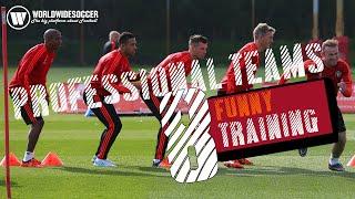 FUNNY SOCCER / FOOTBALL TRAINING - WARM UP DRILLS - TECHNICAL TRAINING -SOCCER ACTIVITY