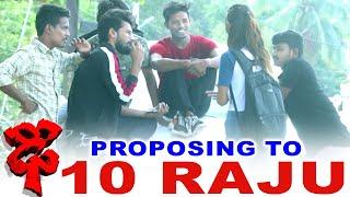 PROPOSING TO D10 RAJU |TELUGU PRANKS |DREAMBOY JAYSURYA