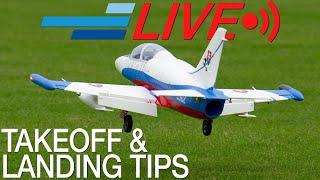 Takeoff and Landing Techniques for RC Warbirds and Jets - Motion RC Live Ep. #16