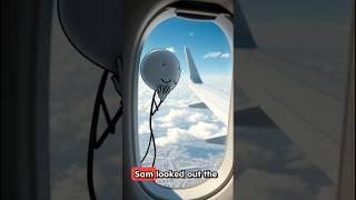 Stickman first time go in plane |stickman moral story day 3/30 |#stickman animation #stickamanstory
