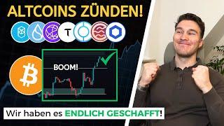 Krypto: Es läuft PERFEKT! Die BREAKOUT-Zeit ist gekommen!