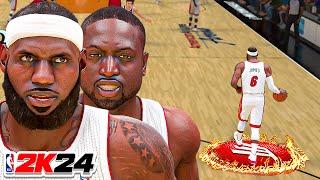 2013 LeBron & Dwade Are UNFAIR In NBA 2k24 Play Now Online