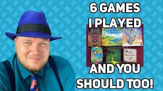 6 Games I Played, and You Should Too! - with Tom Vasel