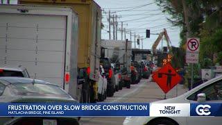 One lane, no timeline: Little Pine Island Bridge construction hurting businesses