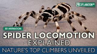 Spider Locomotion Explained - Nature's Top Climbers Unveiled