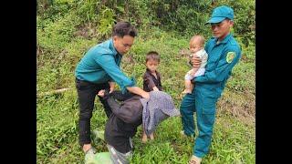 Orphaned boy picks papaya to sell. Unfortunately, the boy encountered many robbers in the village