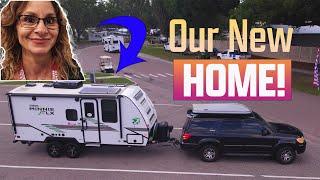 INTRODUCING OUR NEW WINNEBAGO 2180ds FULL TIME RV HOME~ Our Perfect Home On The Road! 